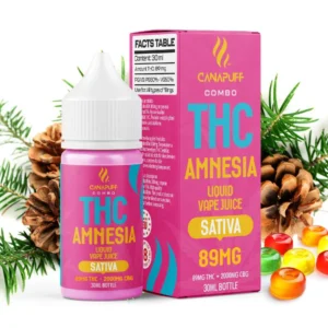 THC Liquid 89mg 2000mg CBG Amnesia 30ml Kaufen